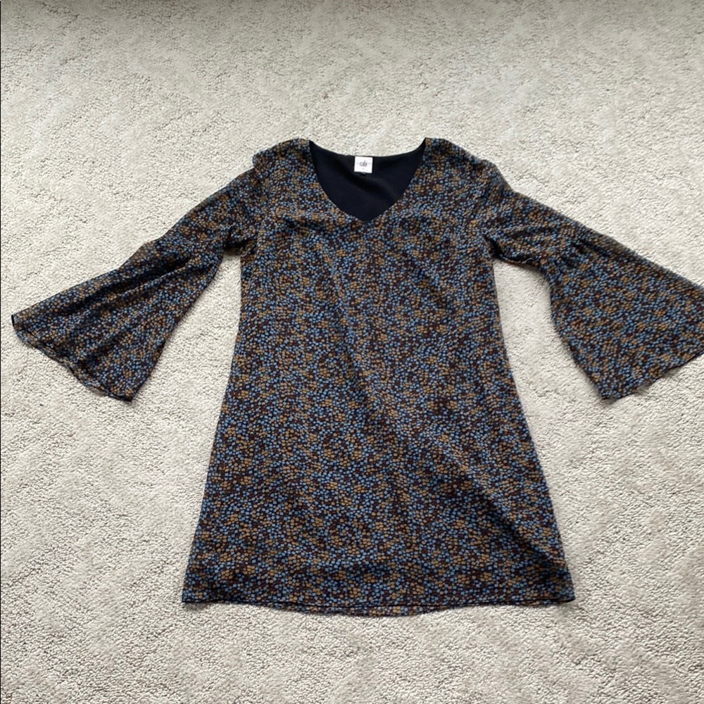 Floral Bell Sleeve Dress